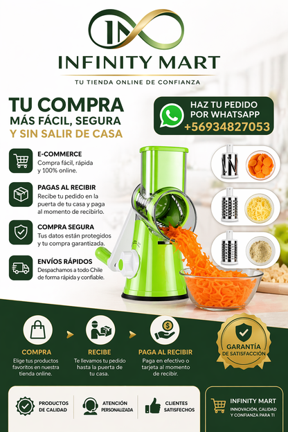 CORTADOR DE VERDURAS MULTIFUNCIONAL
