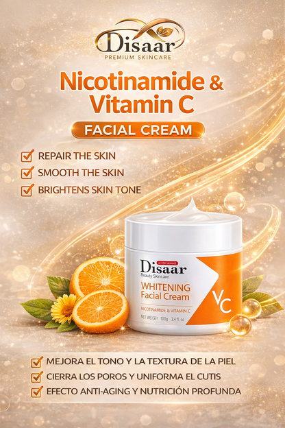 CREMA FACIAL BLANQUEADORA DISAAR